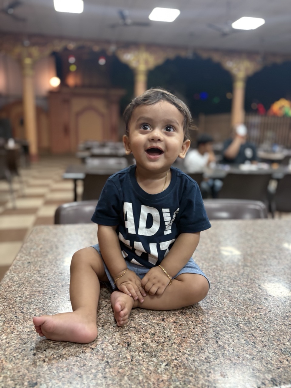 Original baby photo uploaded to CutelyAI