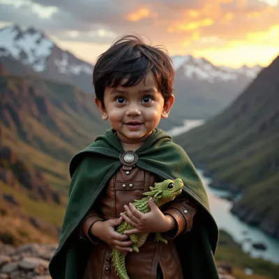 AI baby Dragon Keeper photos
