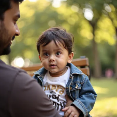 AI baby Father's Day photos
