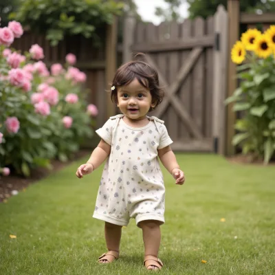 AI baby Garden photos