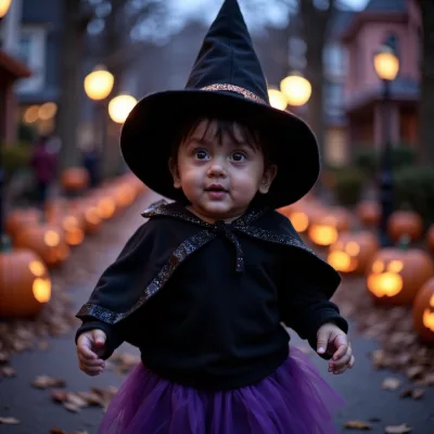 AI baby Halloween Pack photos
