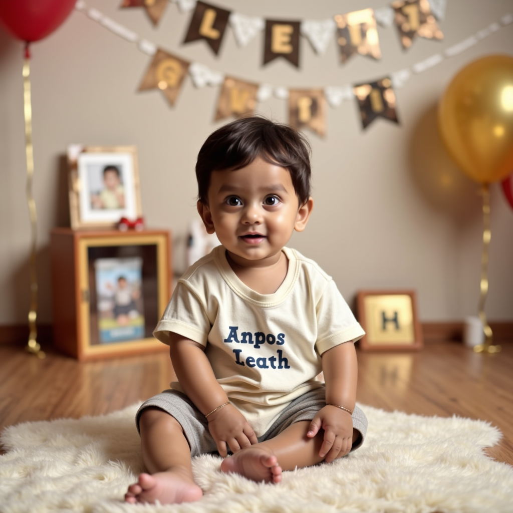 AI baby 11 Months — Almost One! portrait