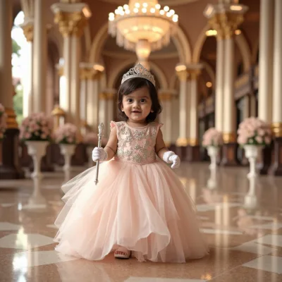 AI baby Princess photos