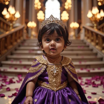 AI baby Princess Pack photos