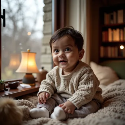 AI baby Reading Nook photos