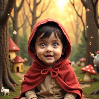 AI baby Storybook Illustration photos