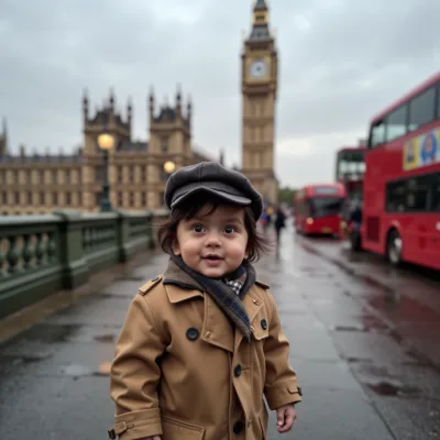 AI baby London photos