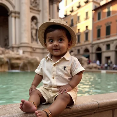 AI baby Rome photos