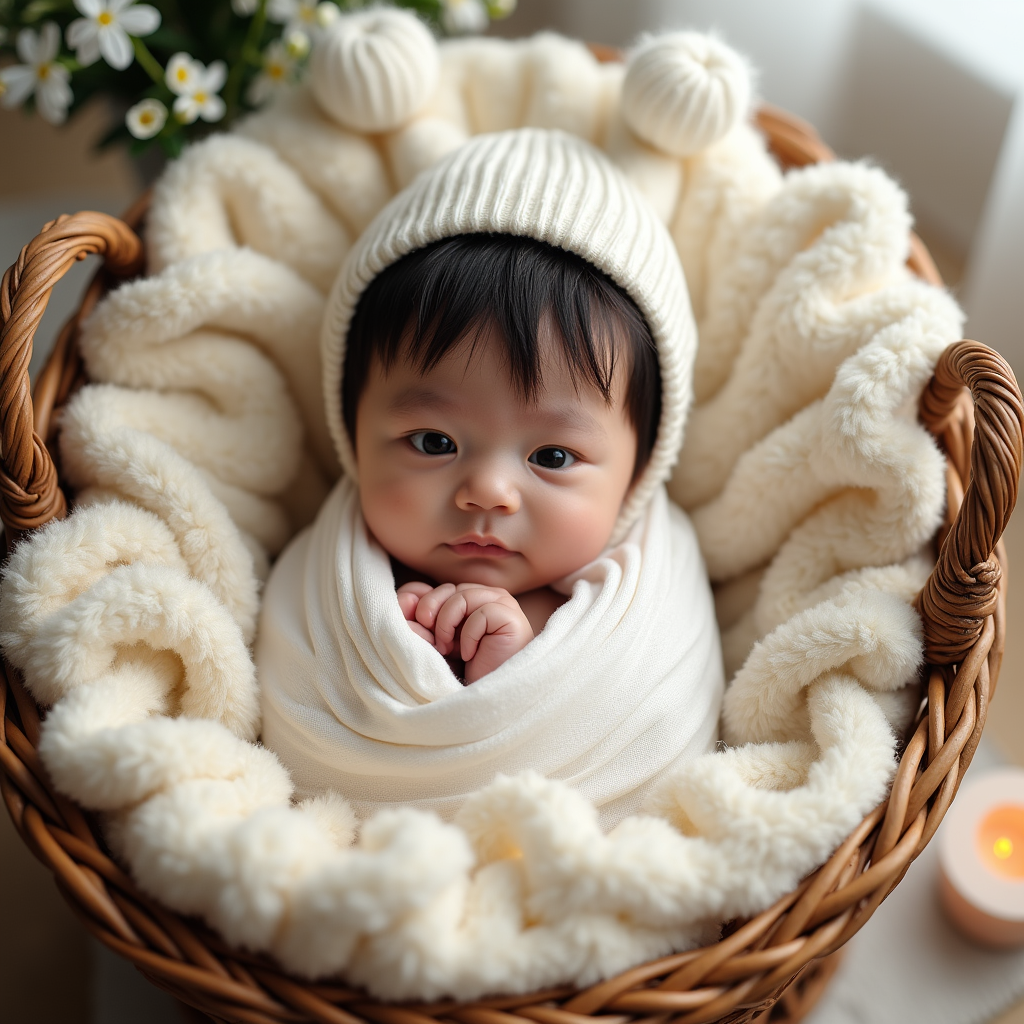 AI baby Newborn portrait