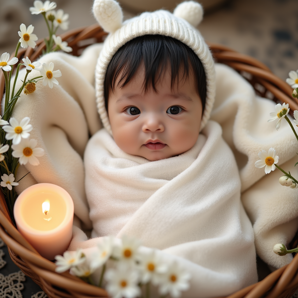AI baby Newborn portrait