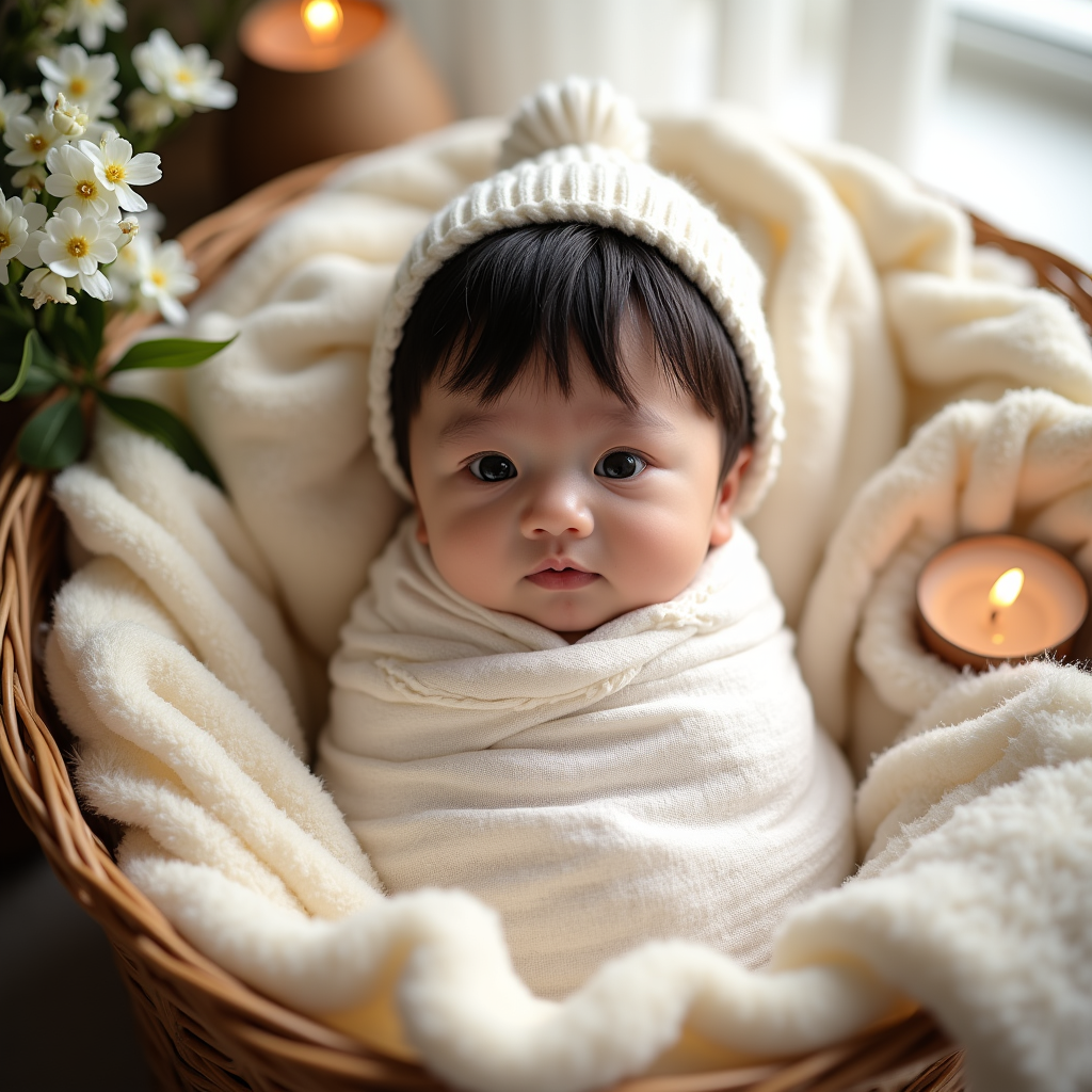 AI baby Newborn portrait