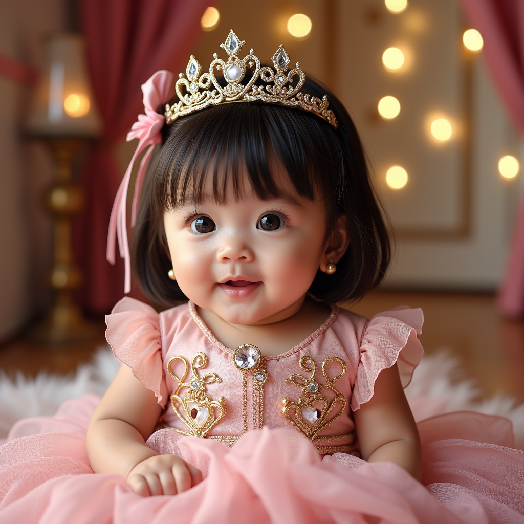 AI baby Princess Pack portrait