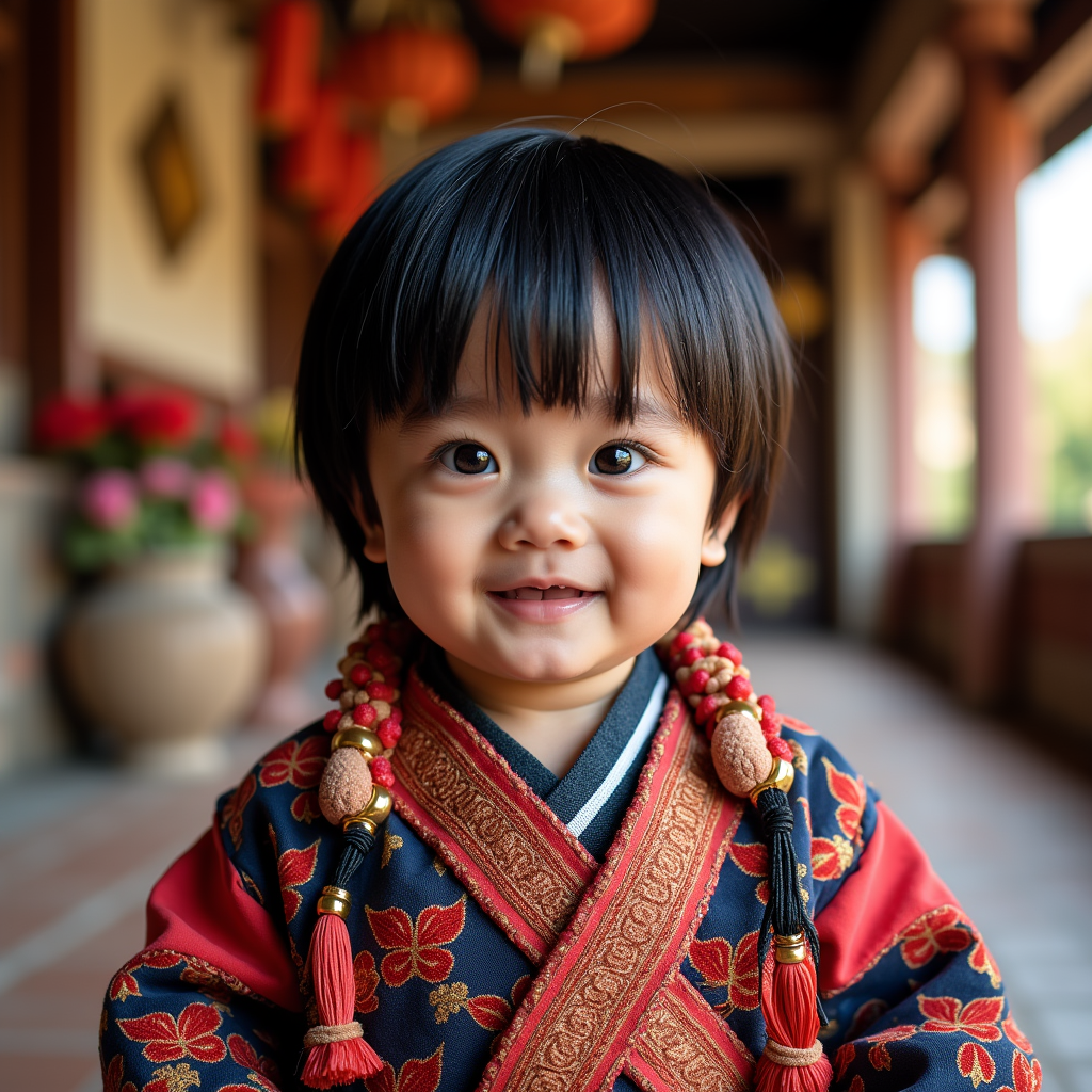 AI baby World Traditional portrait