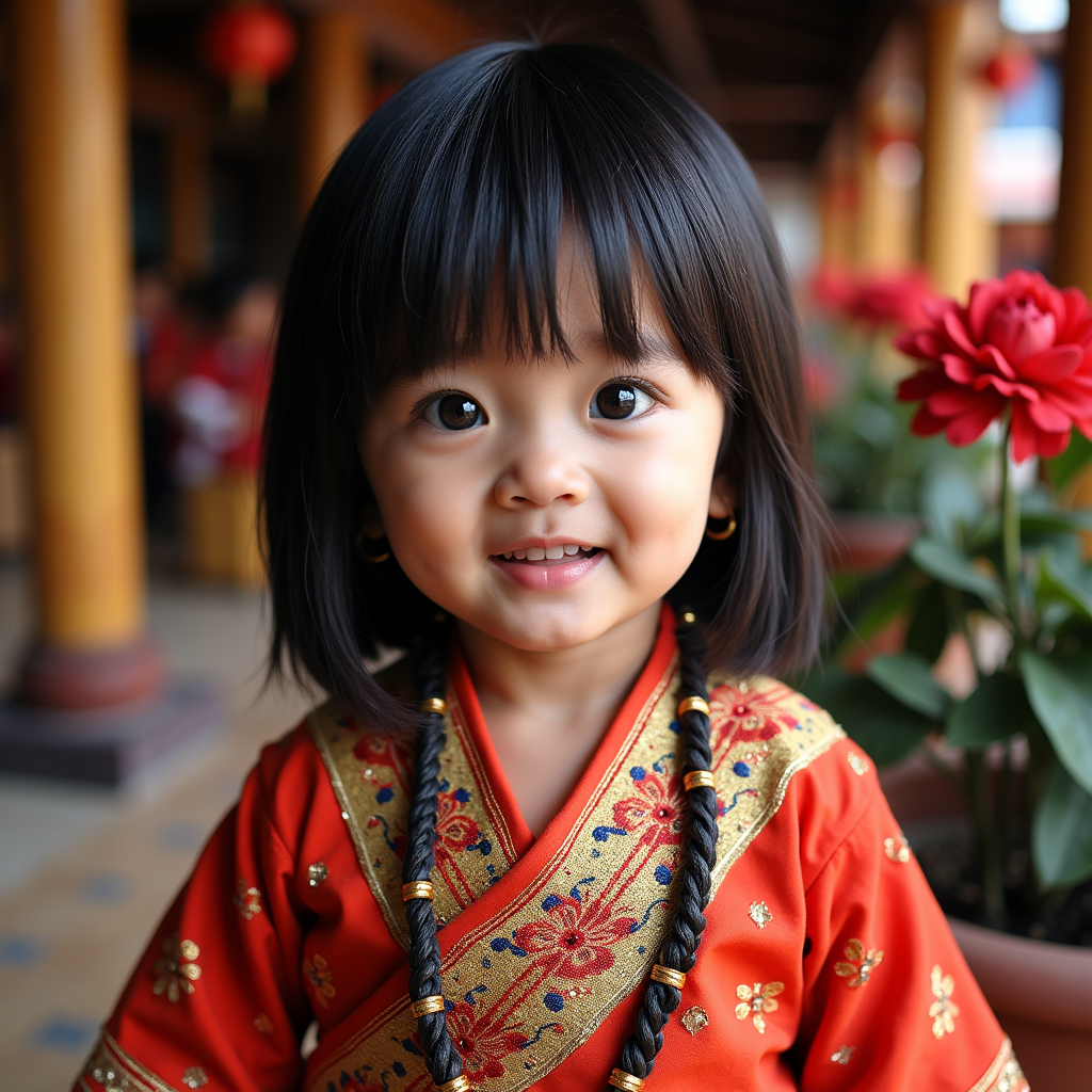 AI baby World Traditional portrait