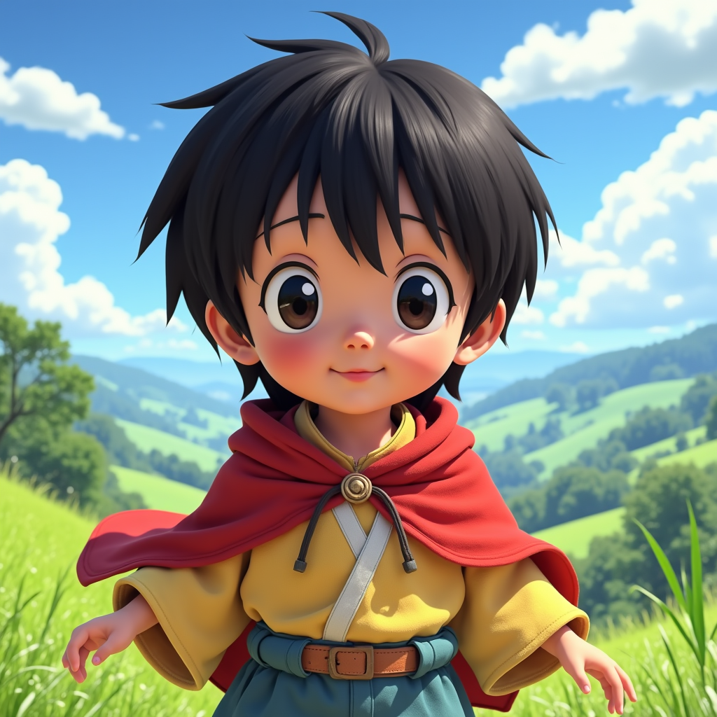 AI baby Anime portrait