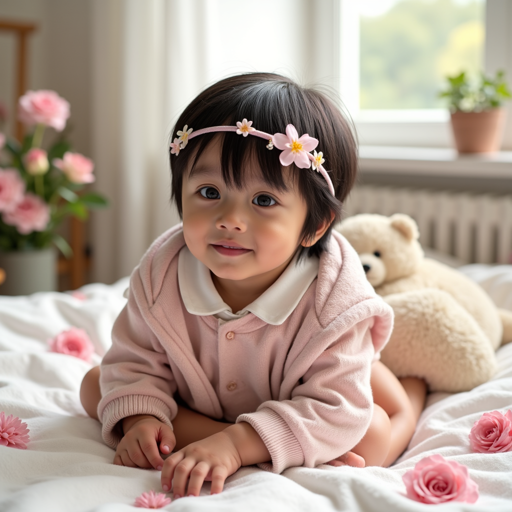 AI baby Mother's Day portrait