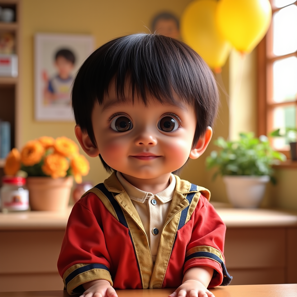 AI baby Milestones Collection portrait