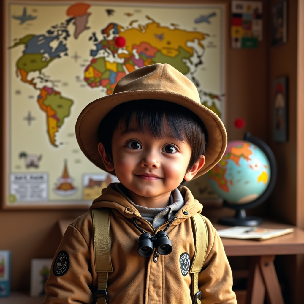 AI baby World Explorer Pack portrait