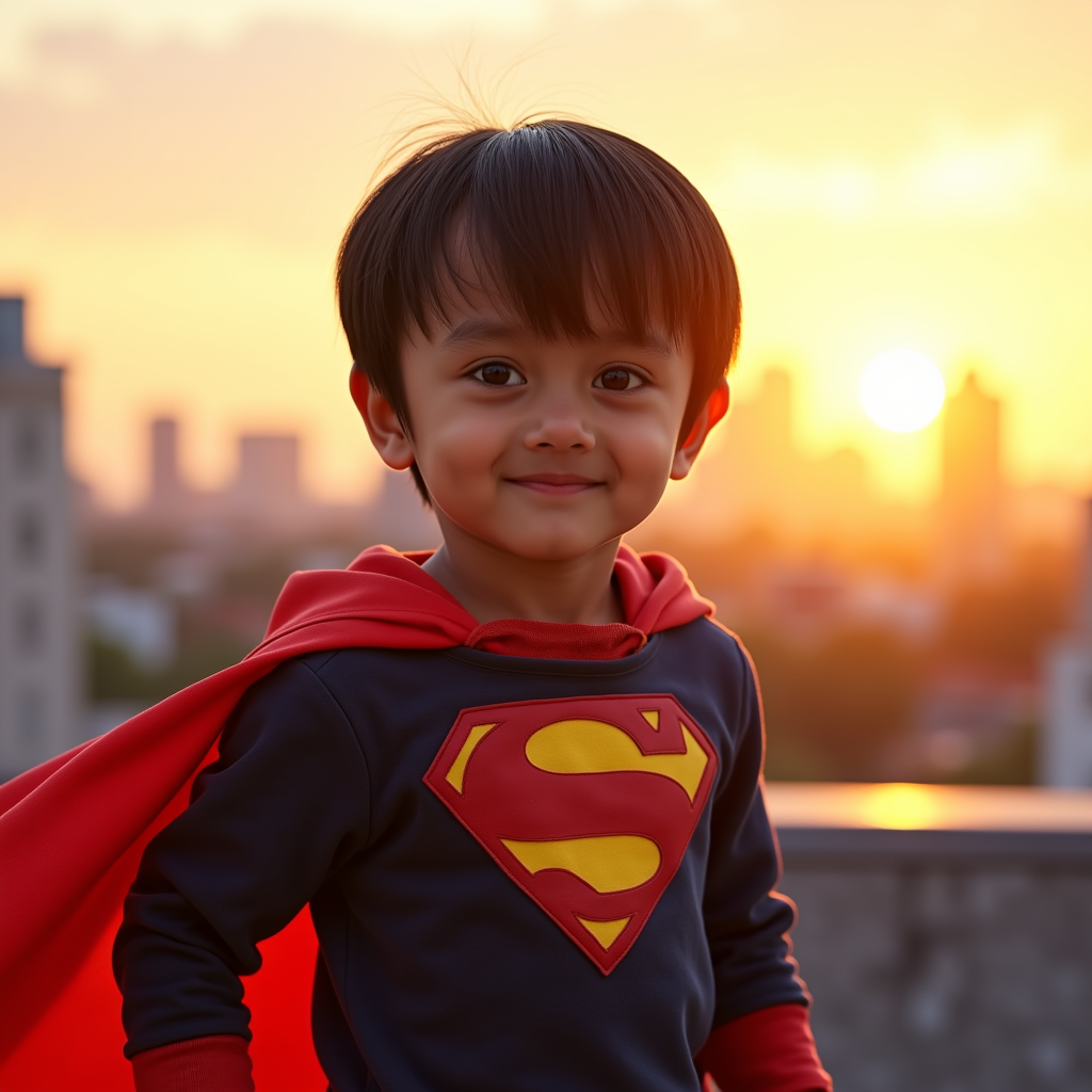 AI baby Superhero Pack portrait